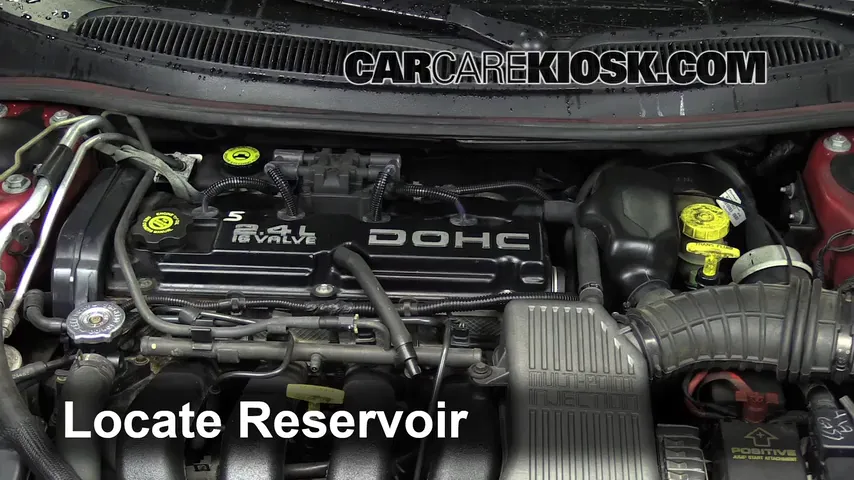 1996 Dodge Stratus ES 2.4L 4 Cyl. Windshield Washer Fluid
